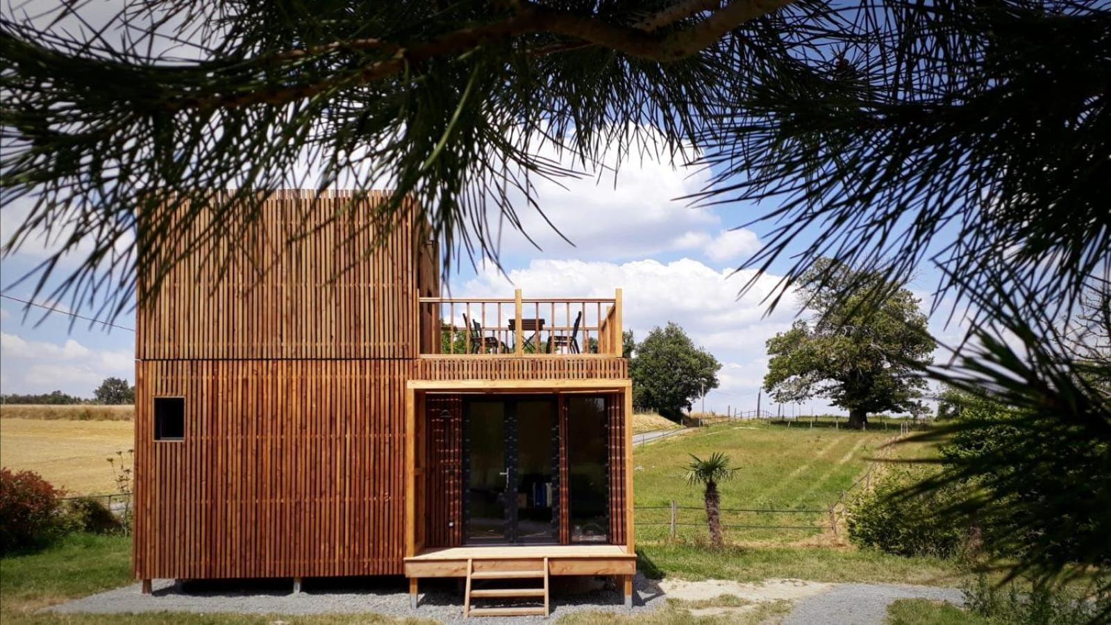 Manege De La Chapiniere - Dadaloge Tiny-House Villa Chateauvieux  ภายนอก รูปภาพ