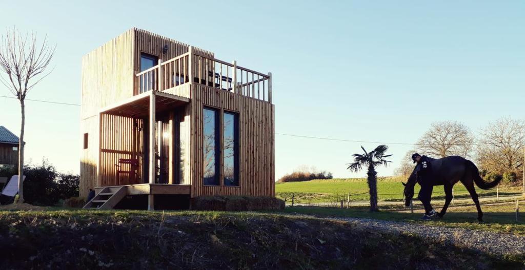 Manege De La Chapiniere - Dadaloge Tiny-House Villa Chateauvieux  ภายนอก รูปภาพ