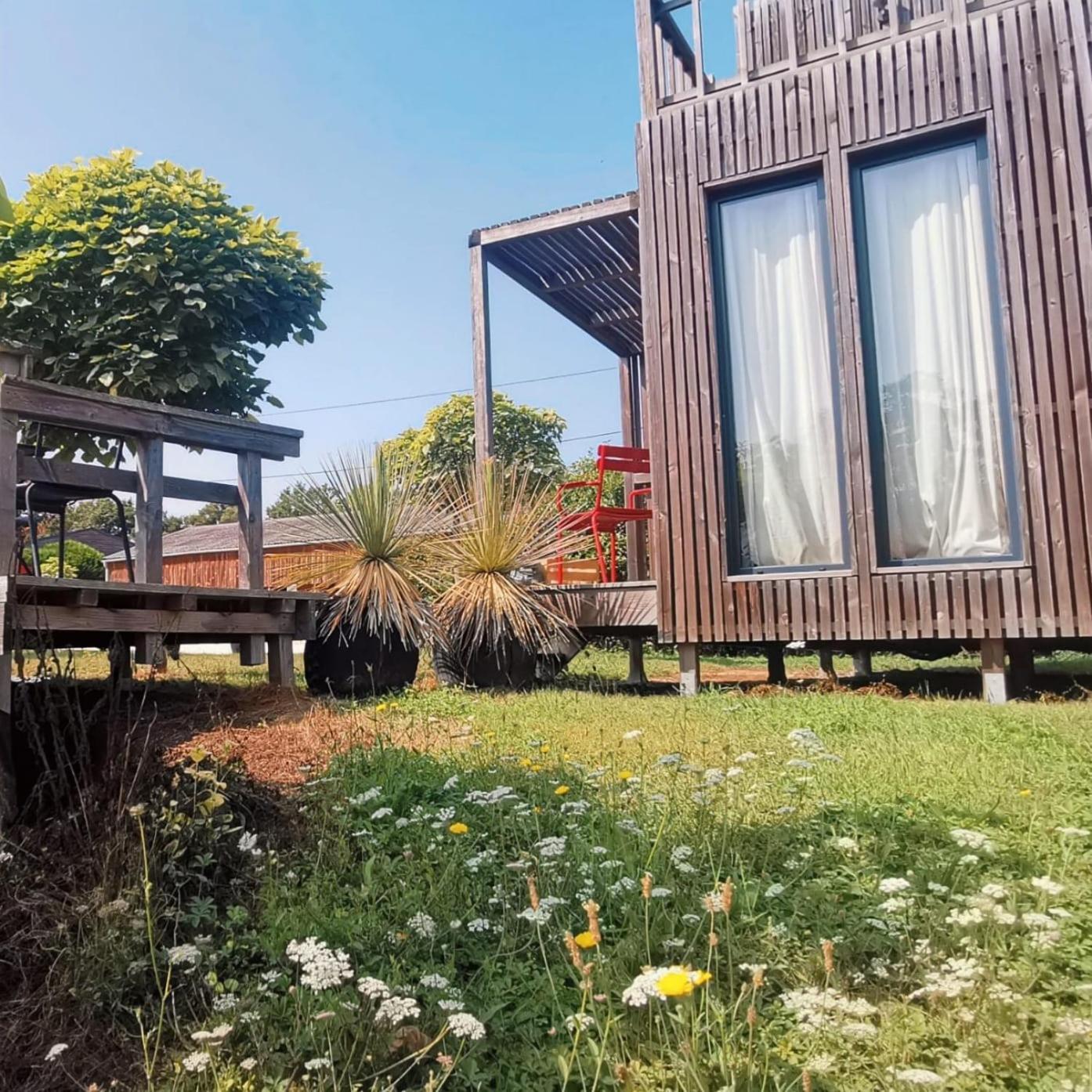 Manege De La Chapiniere - Dadaloge Tiny-House Villa Chateauvieux  ภายนอก รูปภาพ